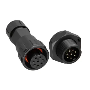 M16 8Pin Signal Waterproof Connector 5A Screw Locking IP68 for Sensor Networks