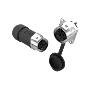 MJ24 2+5 Pin Hybrid Waterproof Connector for Power and Signal