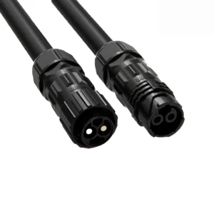 M28 2 Pin Waterproof Connector 80A Bayonet Locking IP67 for Energy Storage