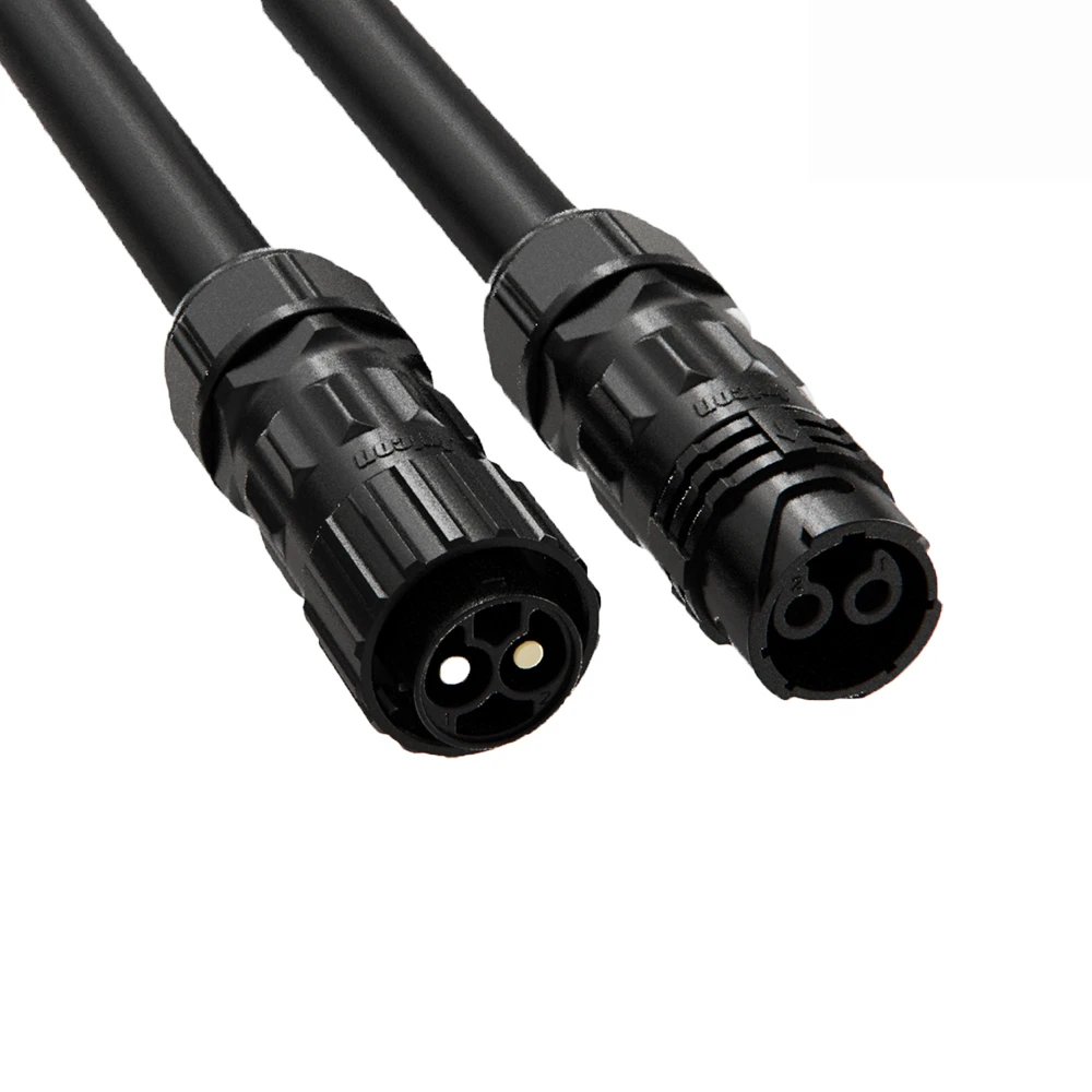 M28 2 Pin Waterproof Connector 80A Bayonet Locking IP67 for Energy Storage