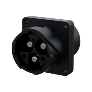 M28 3-Pin Waterproof Connector 80A Bayonet Locking IP67 for Solar & Storage
