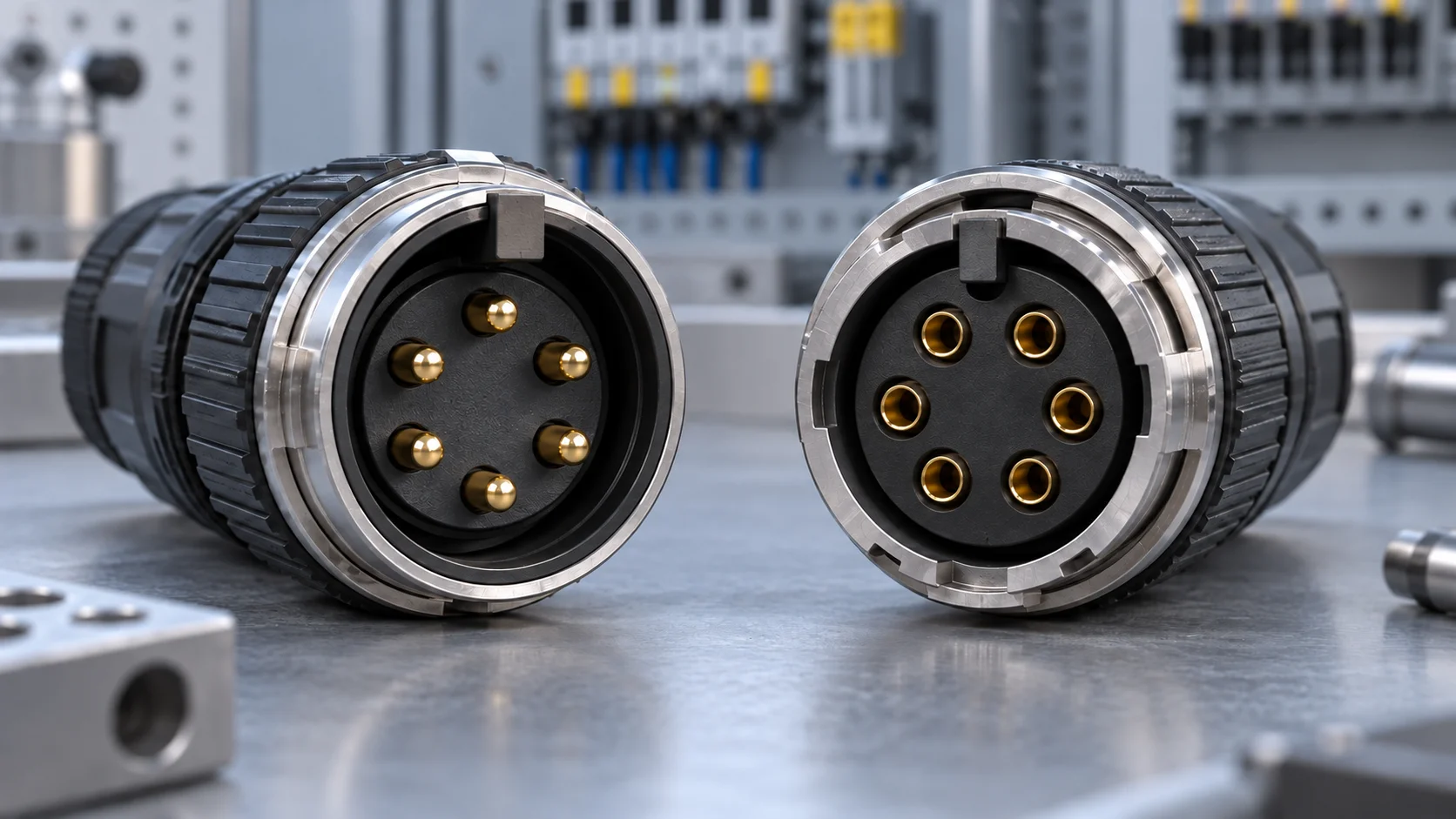 6 Pin Circular Connector: Pinout and Keying Checks